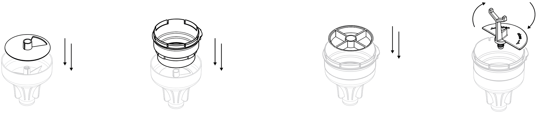 OxfDCm3E Assembleren dispenser
