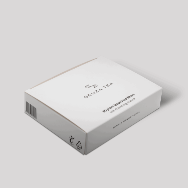 Plant-based theefilters met draad - 50 stuks